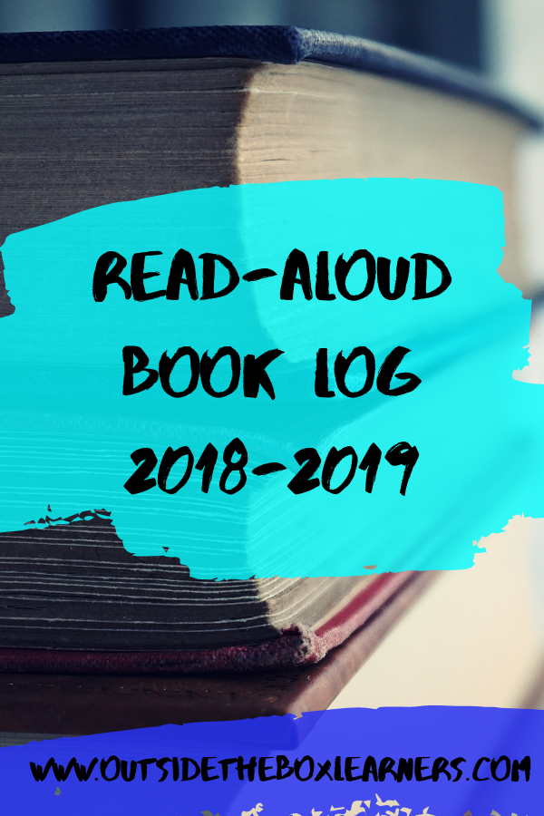 Read Aloud Book Log 2018-2019