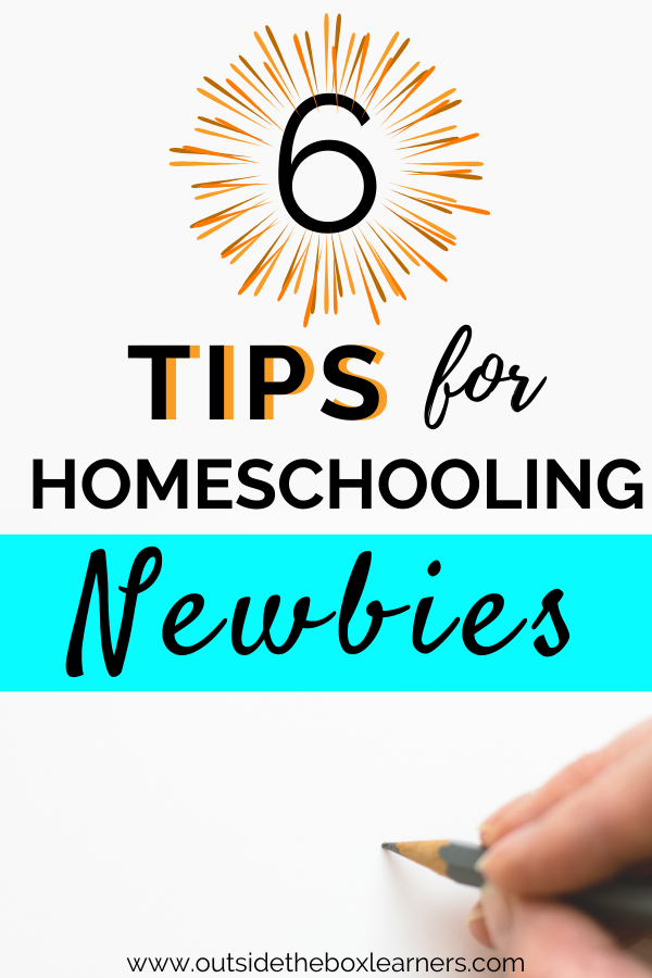 Six Tips for Homeschooling “Newbies”