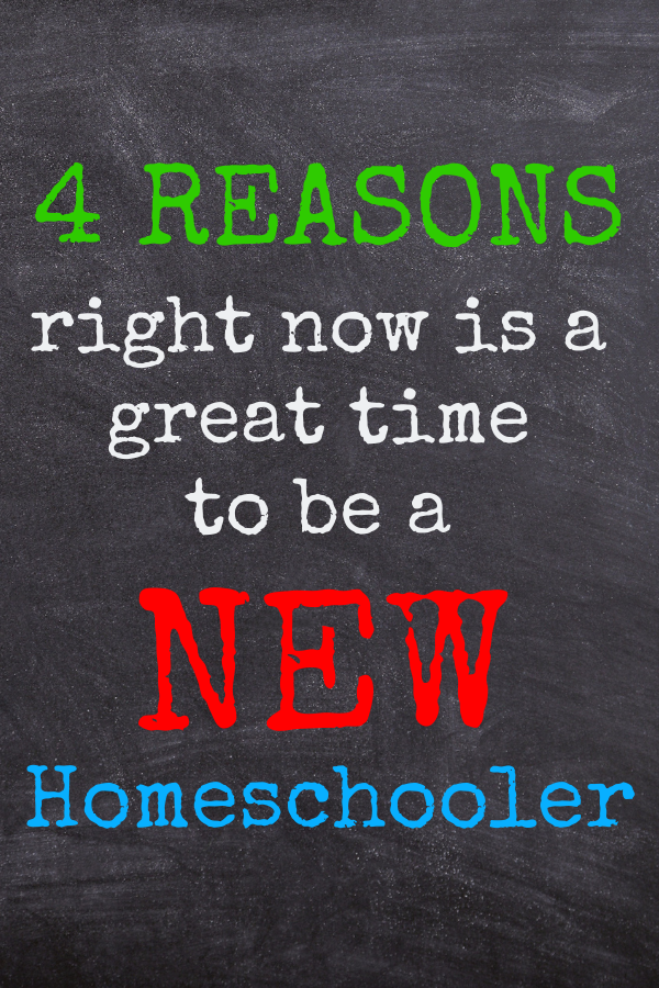 4 Reasons Right Now is a Great Time to be a New Homeschooler
